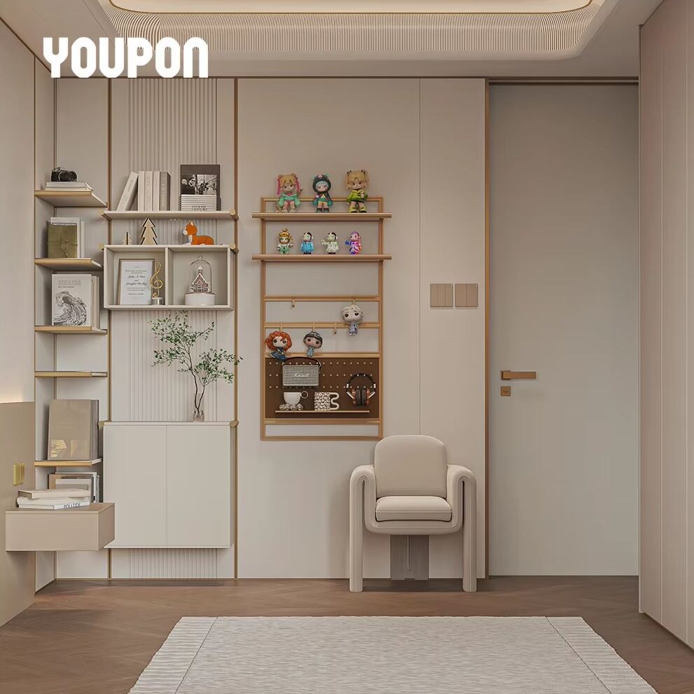 High Quality Custom Storage Wall Organizer Large Wall Mounted Floating Wall Shelf for Living Room Decoration