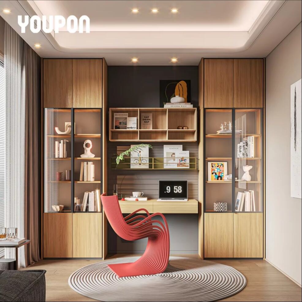 Sleek Design Wall Mounted Storage Shelves Decorative Adjustable Wall Organizer Shelf for Study Room