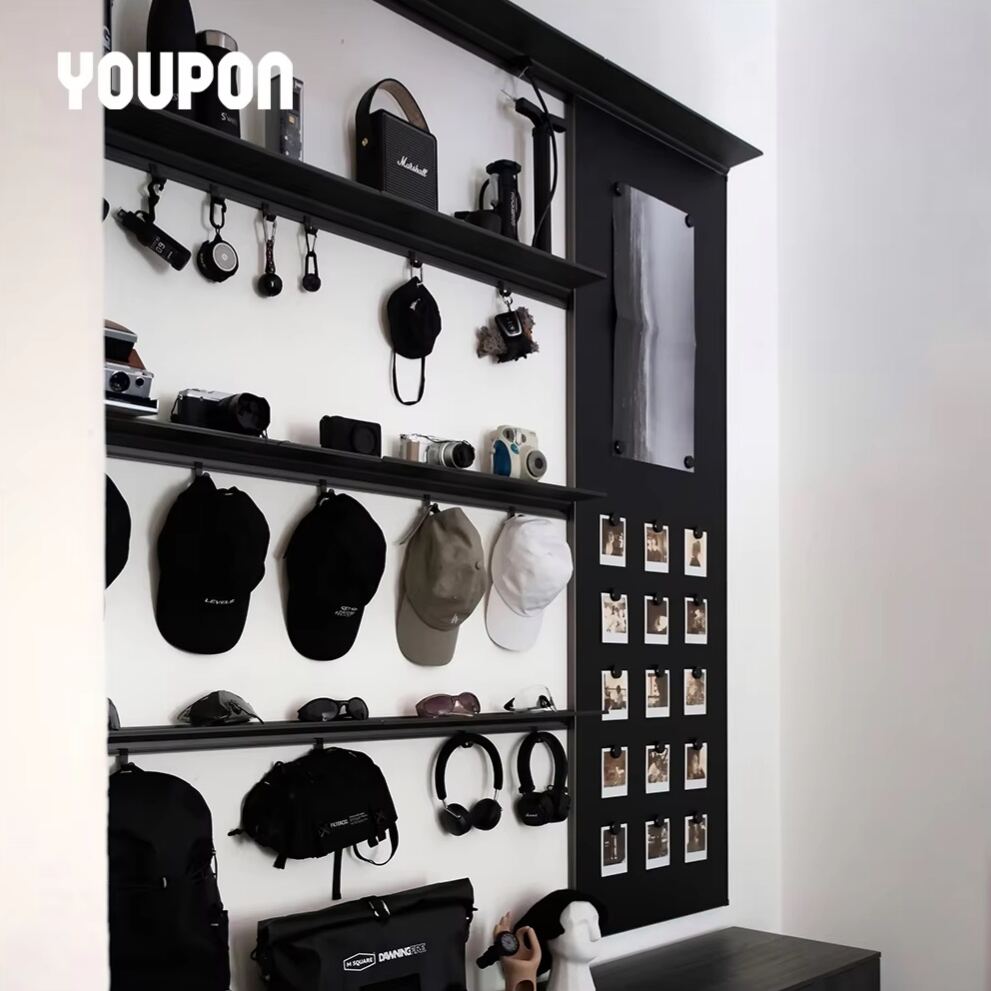 New Design Model Easy Adjustment Multifunction Durable Shelves Home Decor Wall Mounted Shelf for Kitchen and Living Room Storage