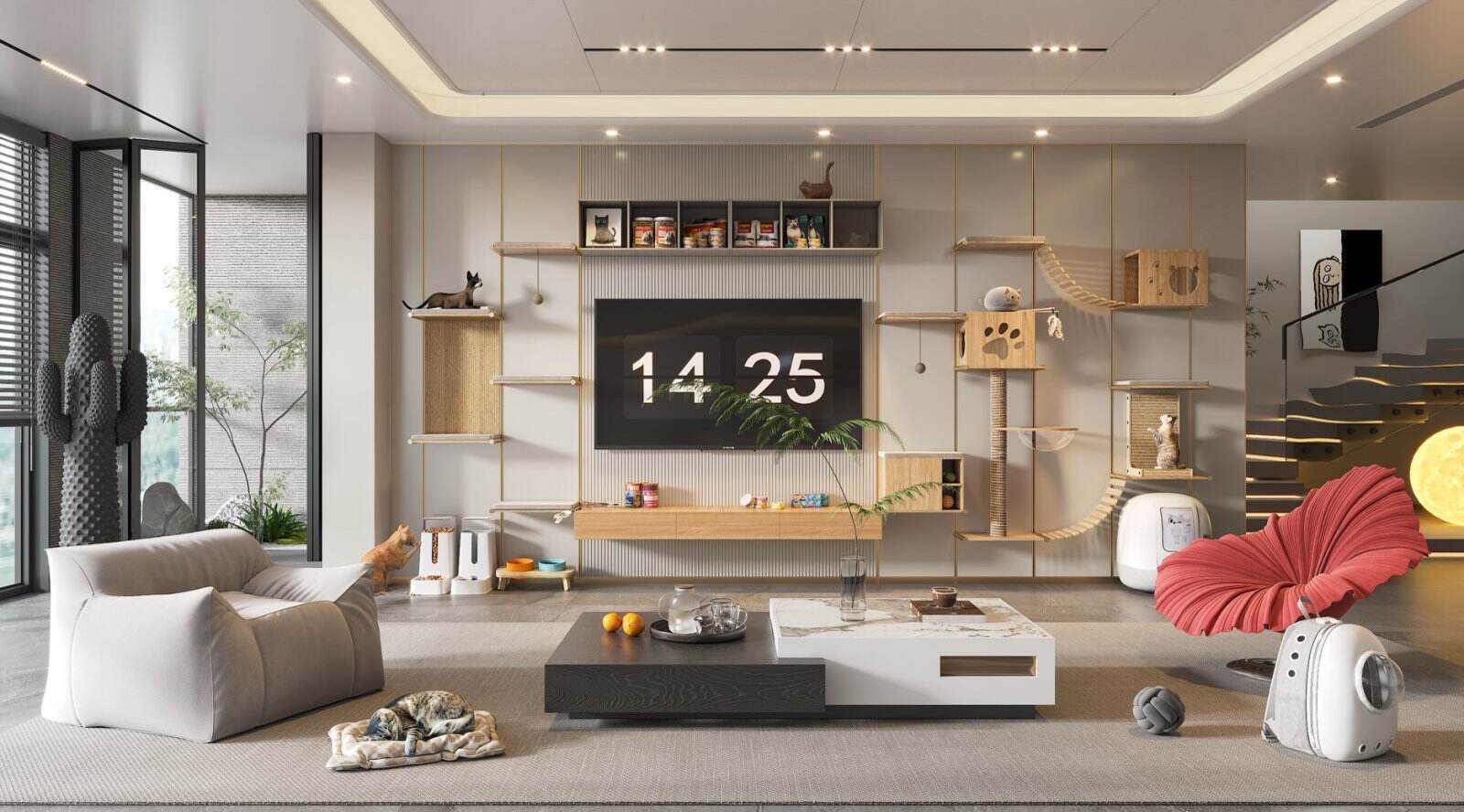 تصميم عمودي ثوري موفر للمساحة