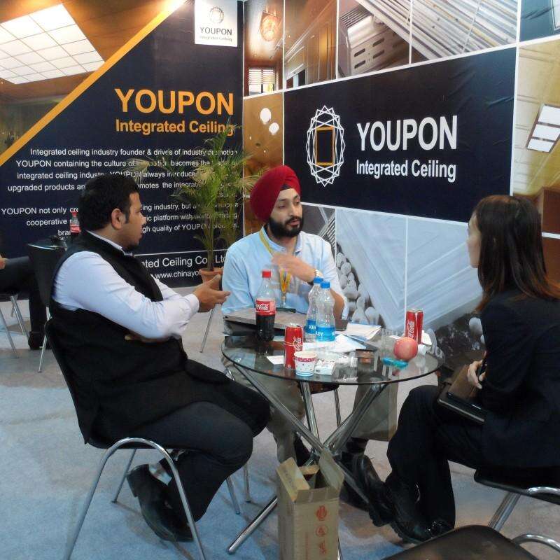 China's Integrated Ceiling Industry Makes Landmark Overseas Debut at India ACETECH, Youpon Shines