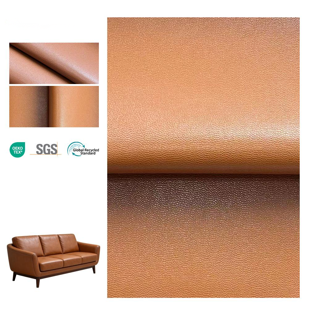 TSPVC8044، ضخامت ۰٫۷ میلی‌متر، پارچه پلی‌وینیل کلراید (PVC) مصنوعی مشکی با بافت نساجی، عرض ۵۴/۵۵ اینچ، برای کیف‌ها و مبلمان، موجودی ثابت و آماده‌ی تحویل