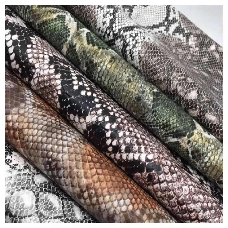 Unmatched Versatility and Quality in Faux Snakeskin Leather Advantages Description