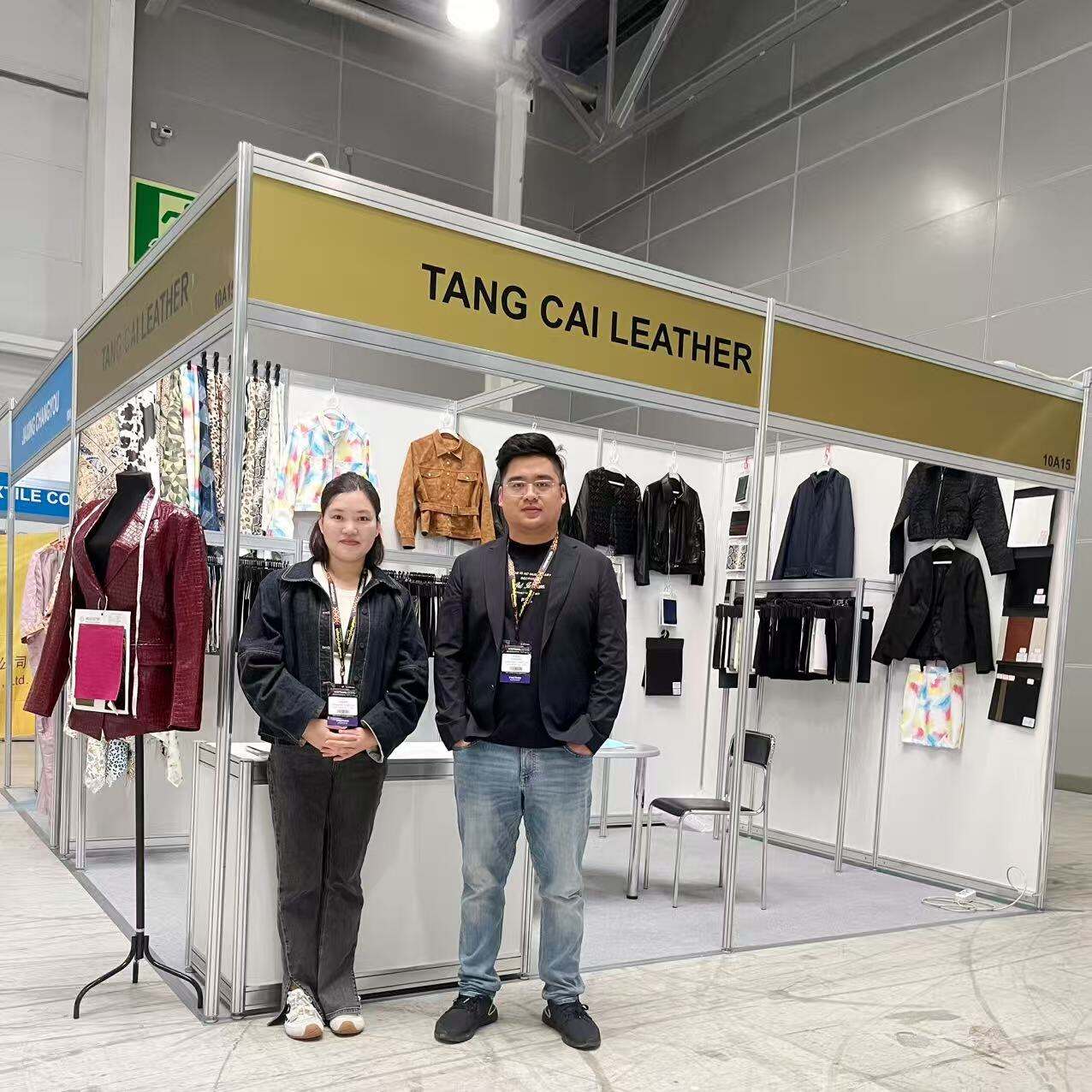 Expand into Eurasia | Tangshine Leather at Moscow Textile Week