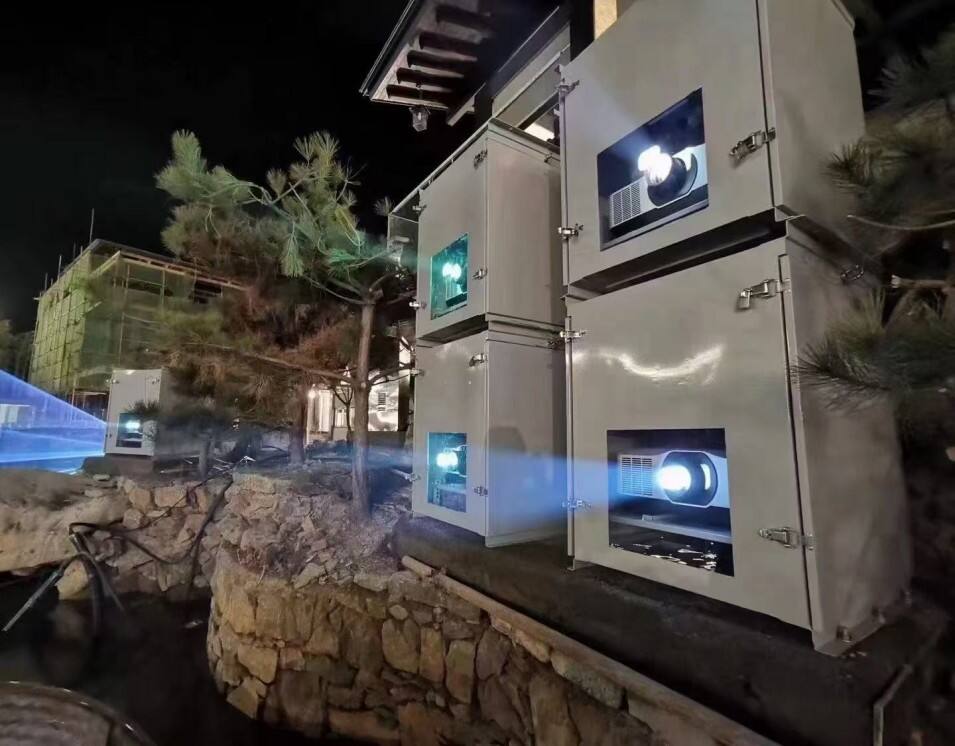 Project Case Sharing: Keshi-20000 Lumens, Outdoor Projector Shell