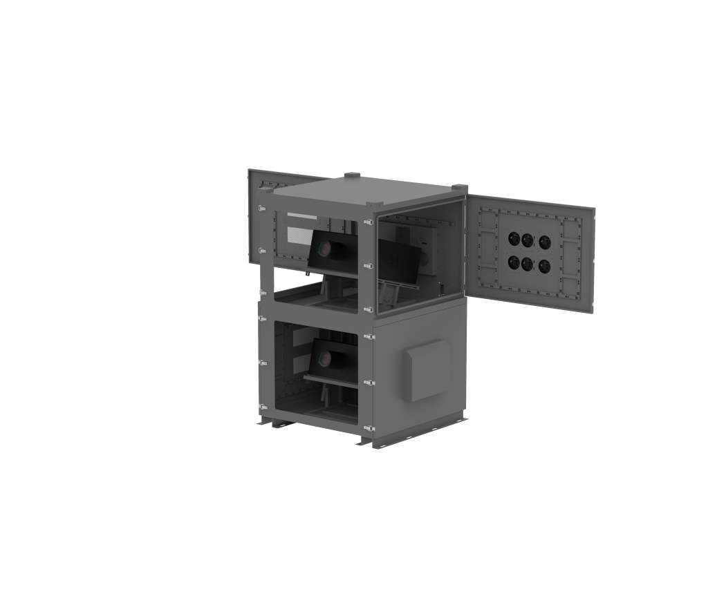 Video Theme Projection Show Laser Projector Protective Housing Thermostat Base Station Outdoor Equipment factory