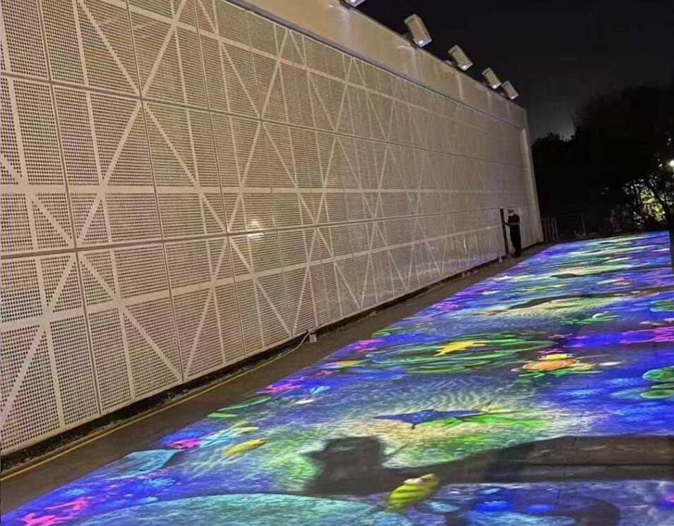 5000 Lumen Wind Cooling Ground Projection