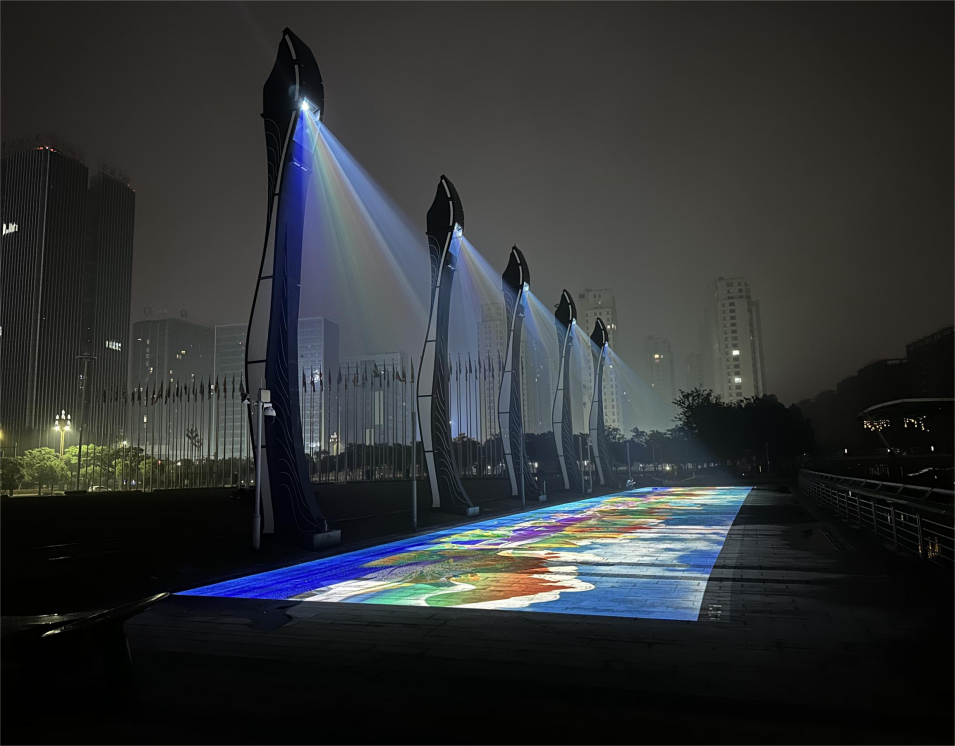 Project Case Sharing: Keshi-20000 Lumens, Outdoor Projector Shell