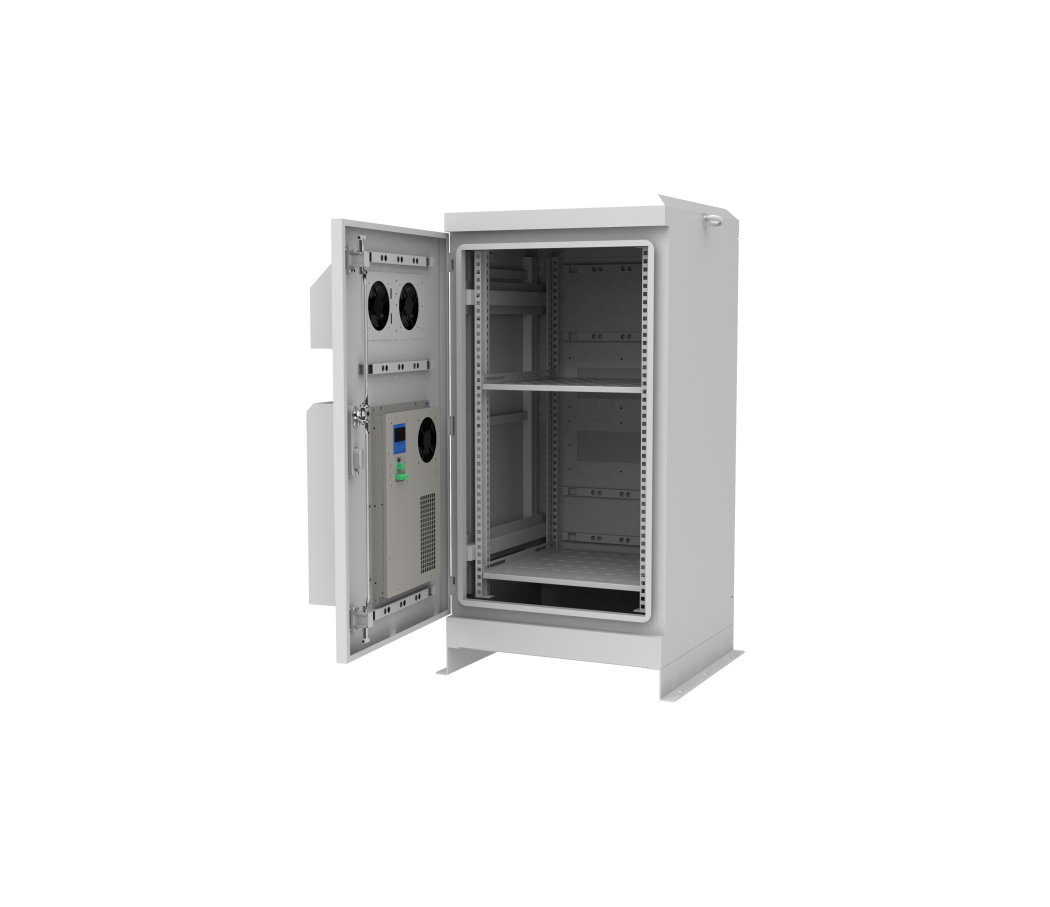 OEM IP65 Communication Server Cabinet Electrical Equipment Enclosure Waterproof Network Cabinet Outdoor details