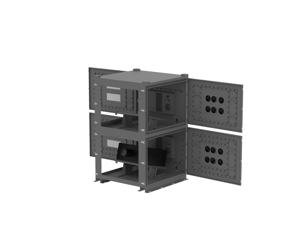 Video Theme Projection Show Laser Projector Protective Housing Thermostat Base Station Outdoor Equipment manufacture