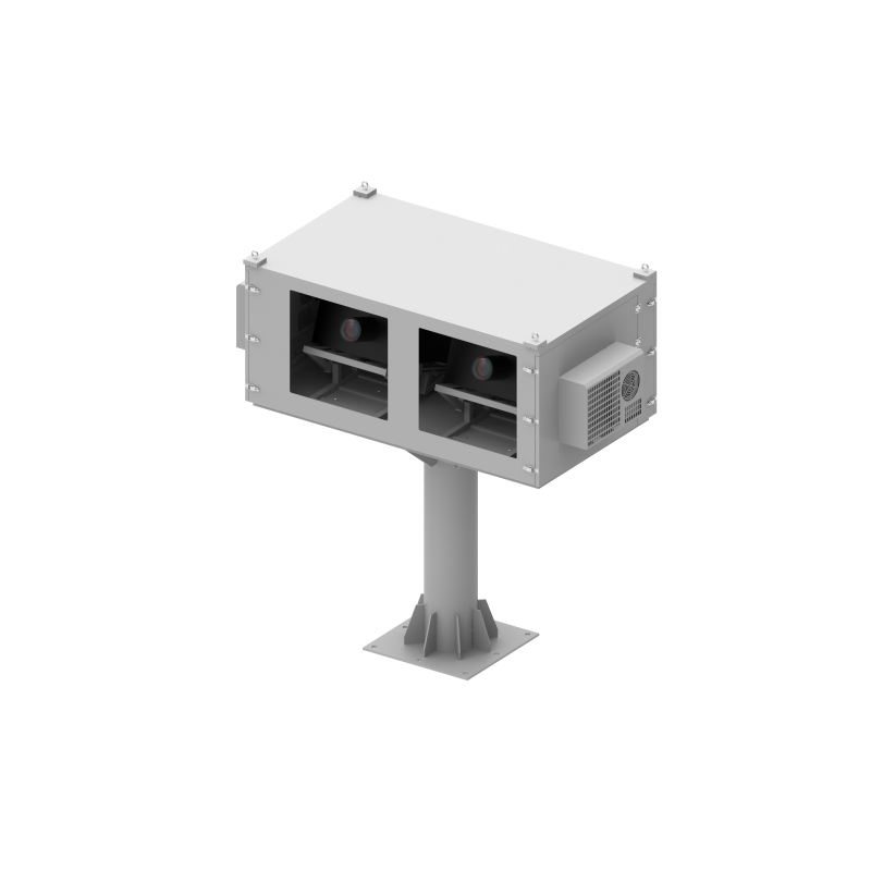 OEM 40,000 Lumens Large Laser Projector Waterproof Box Cabinet Projector Enclosure Thermostat Outdoor