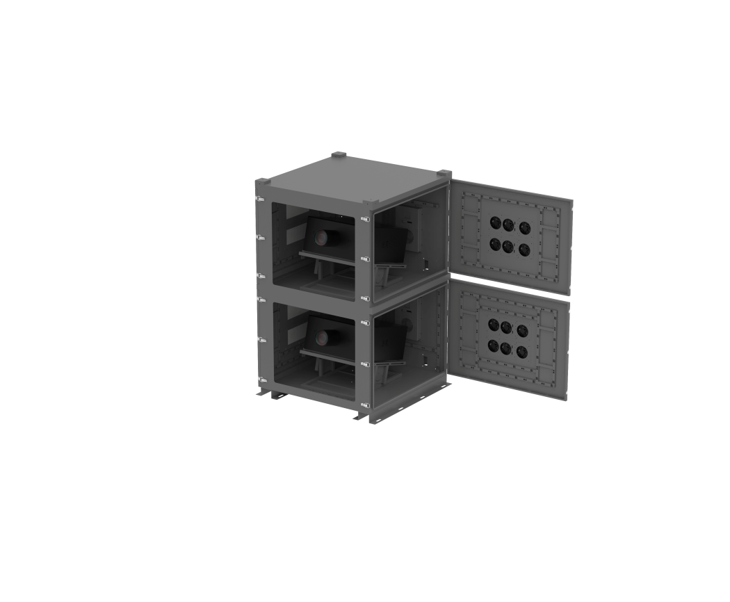 Video Theme Projection Show Laser Projector Protective Housing Thermostat Base Station Outdoor Equipment supplier