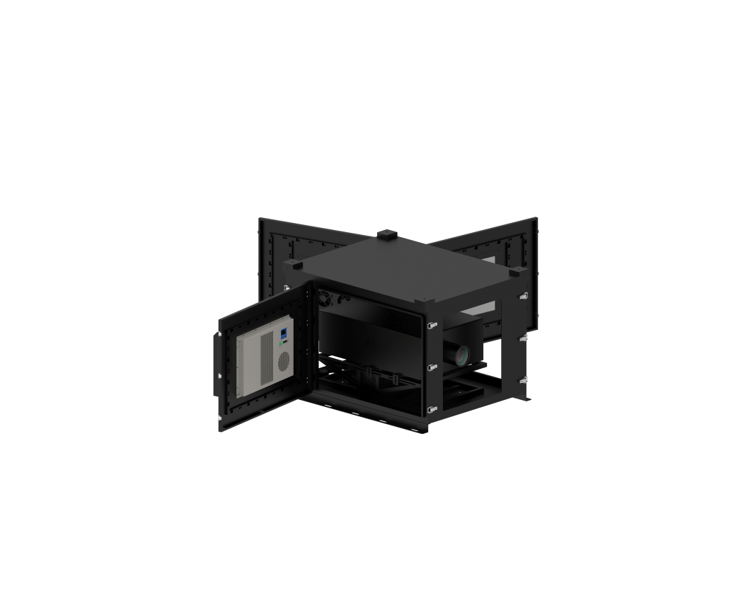 20000 Lumen Projector Outdoor Waterproof Box Air Conditioning Shell details