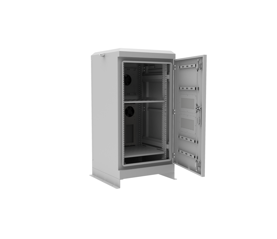 OEM IP65 Communication Server Cabinet Electrical Equipment Enclosure Waterproof Network Cabinet Outdoor details