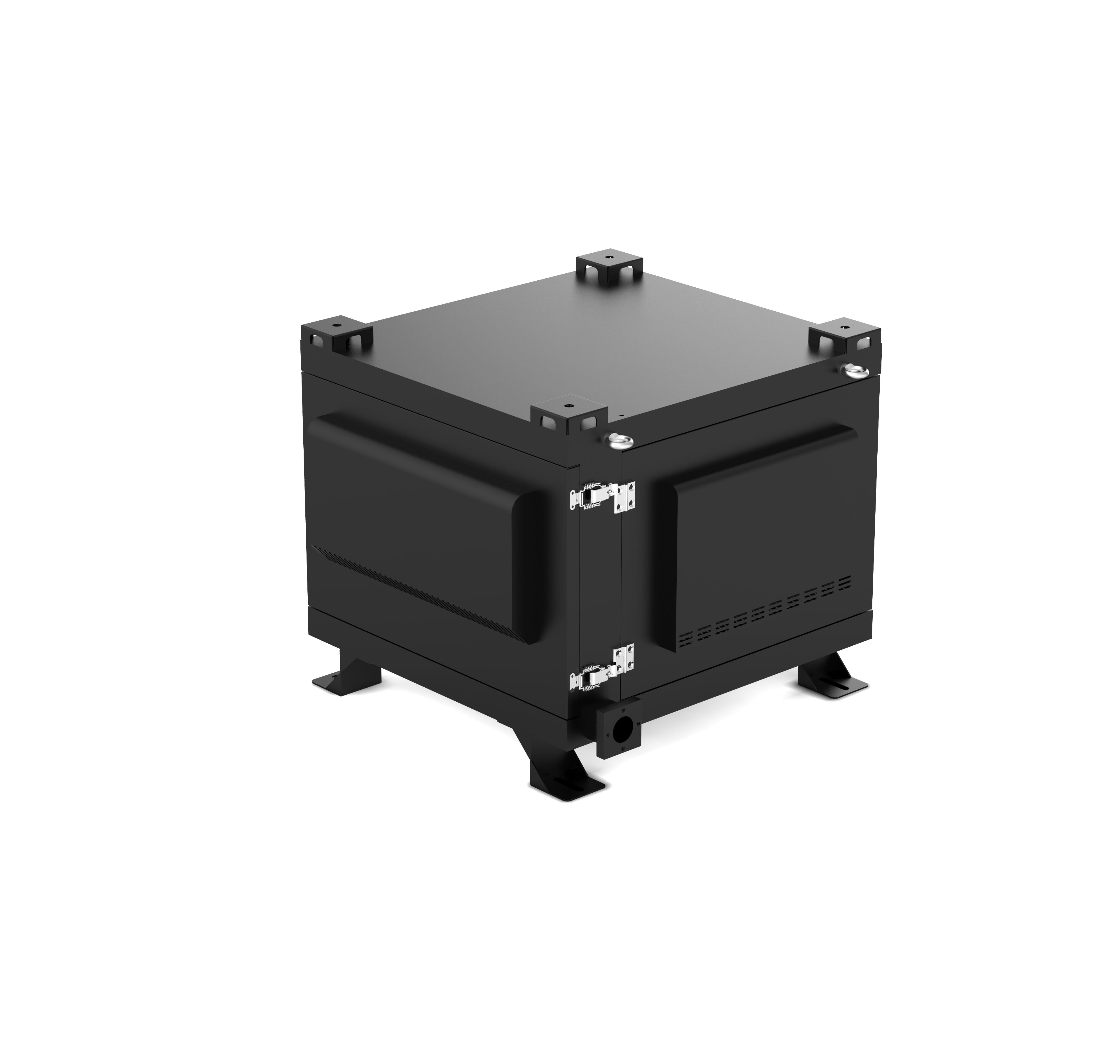 黑4.Outdoor Active Cooling Systems Waterproof Electronics & Instrument Enclosure Air Conditioner & Projector Box Optimal Projection.png