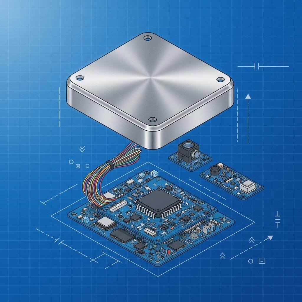 Jutiklio korpuso metalo štampavimas: tikslaus gilaus traukimo vadovas