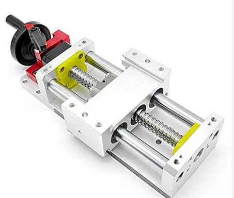 ball screw and linear guide assembly enabling precise multi axis cnc movement
