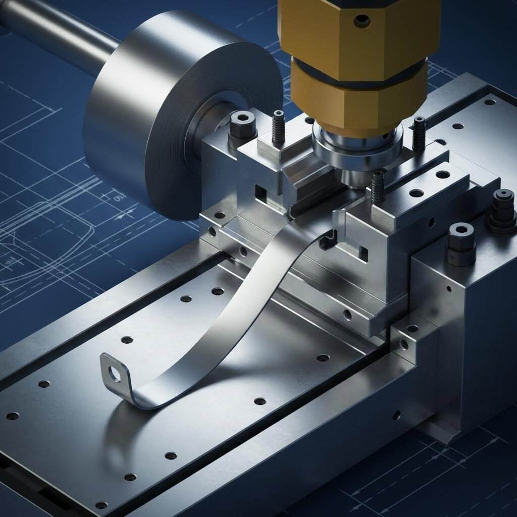 Kuro bako tvirtinimo juostų stampavimas: tikslus gamybos procesas ir efektyvumas