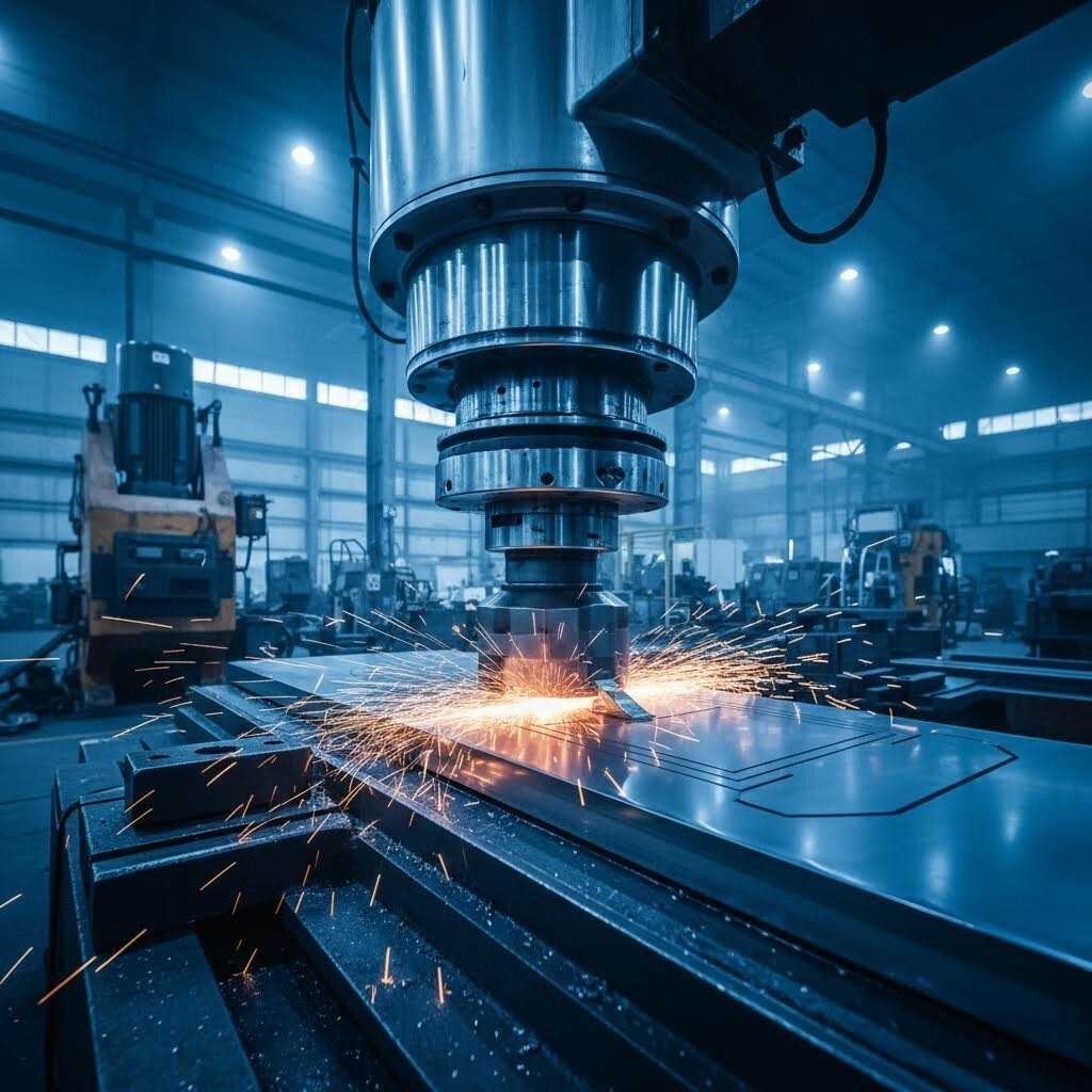 عملية الختم في التصنيع: من الصفيحة الخام إلى القطعة النهائية