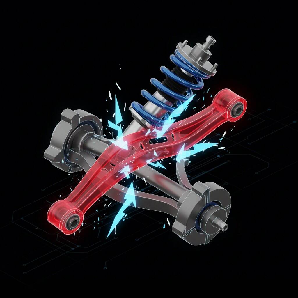 Hilangkan Kelenturan Lengan Kawalan Keluli Berkanai untuk Pengendalian yang Lebih Baik