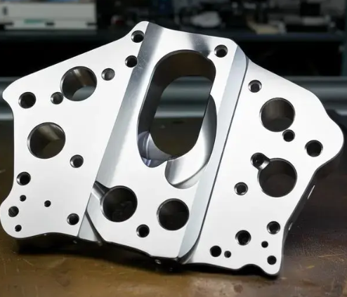 optimized bracket design featuring proper corner radii and hole placement