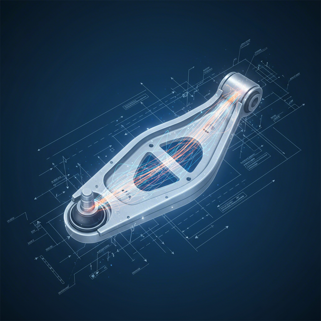 ஸ்டாம்ப் செய்யப்பட்ட ஸ்டீல் கட்டுப்பாட்டு கையின் தடிமன்: ஒரு பொறியாளரின் வழிகாட்டி