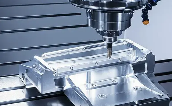 modern cnc machining center showcasing precision spindle and motion systems in action