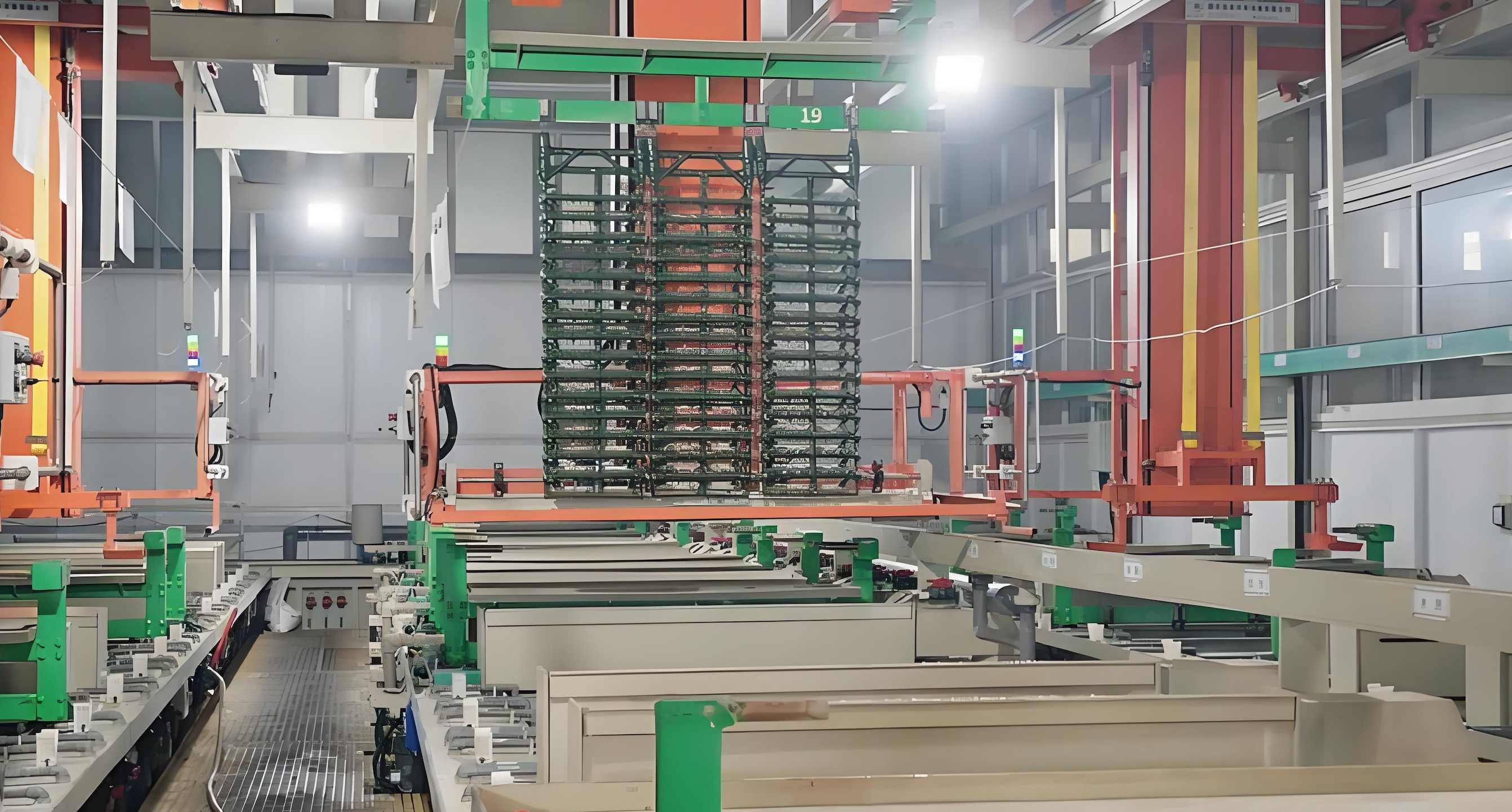 ehs controls on a plating line with ventilation and controlled process areas