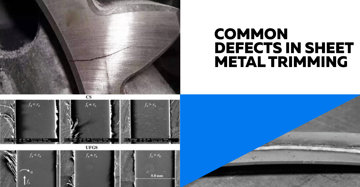 comparison of quality stamped edges versus common burr defects