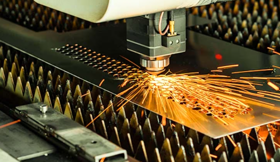 efficient part nesting layout demonstrating material optimization strategies for laser cutting cost reduction