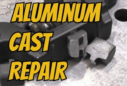 cleaning and beveling a cracked casting before tig