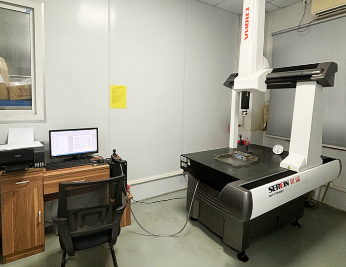 cmm inspection verifying dimensional accuracy of machined components