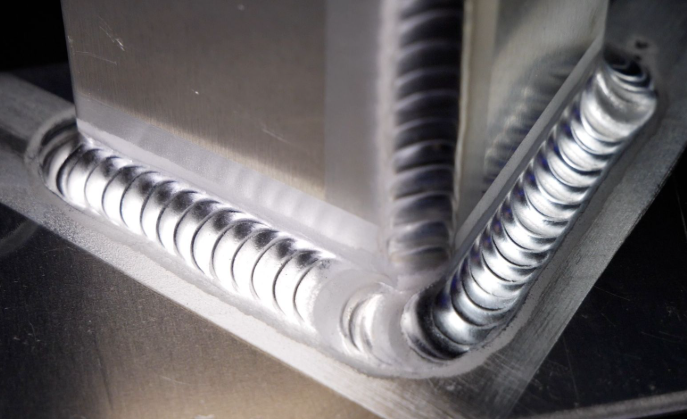 tig welding aluminum with a clean setup and controlled arc