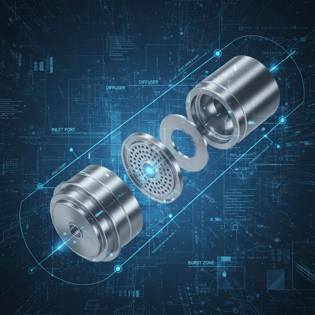 Orlaivo komponentų išspaudimas: tikslus gamybos procesas saugos sistemoms