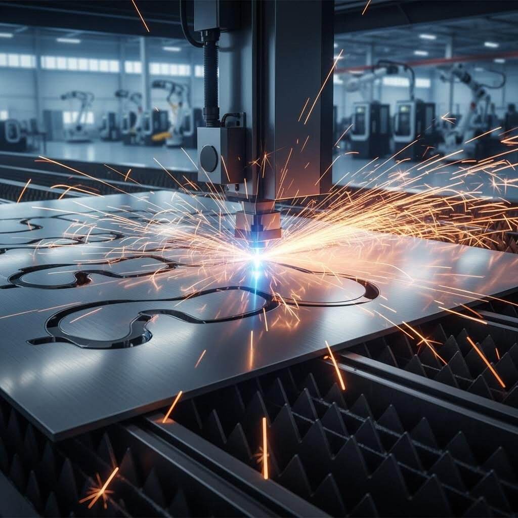 金属レーザー切断サービスの解説：ファイルアップロードから完成品まで