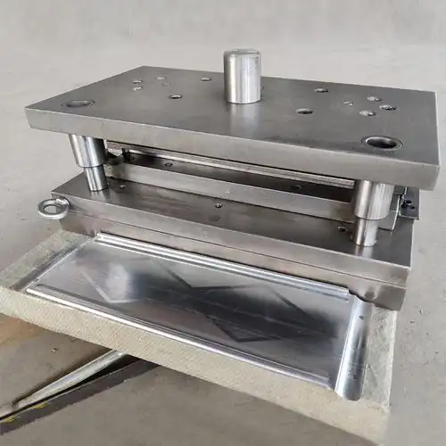 planned scrap exit path in a trim die