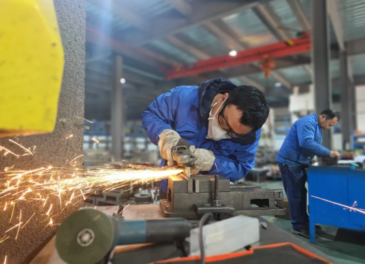 quality inspection process using precision measuring equipment