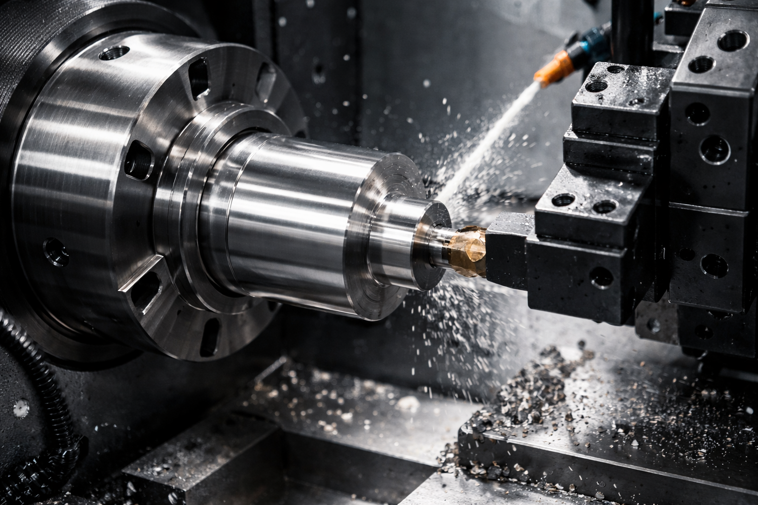 cnc milling keeps the workpiece stationary while turning rotates it against a fixed cutting tool