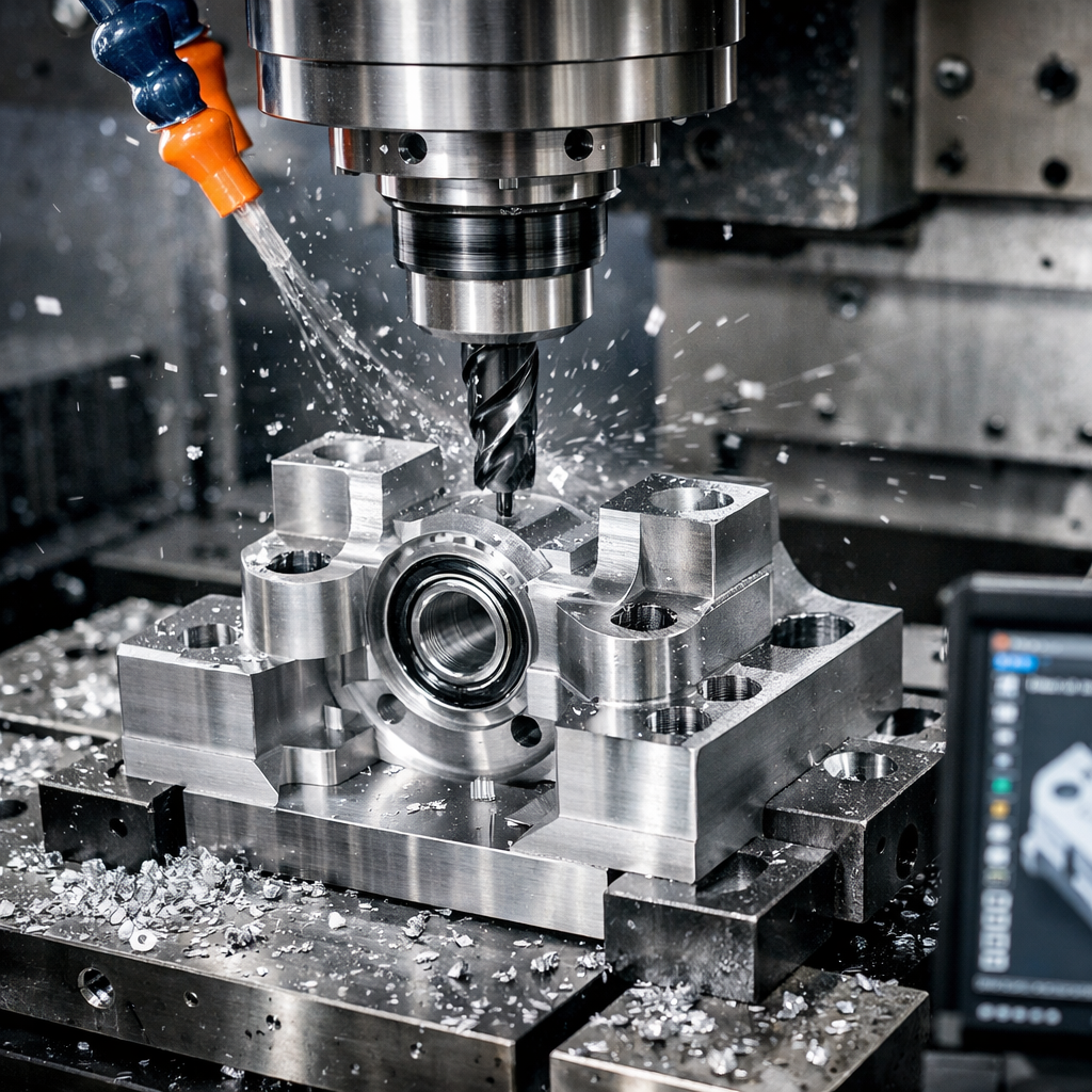 cnc machining transforms raw metal into precision engineered components through computer controlled cutting operations