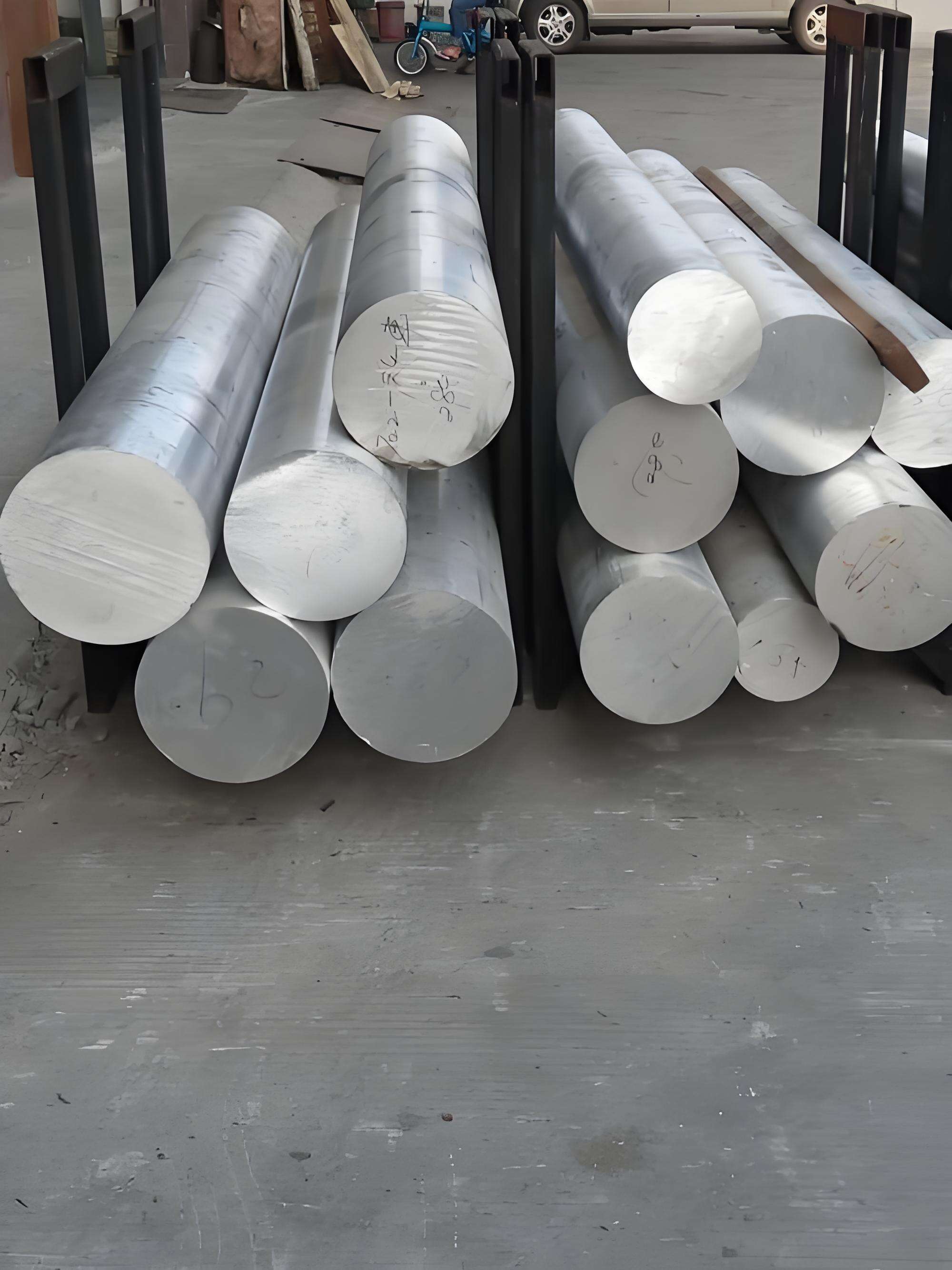 aluminum alloy bars matched to automotive extrusion applications