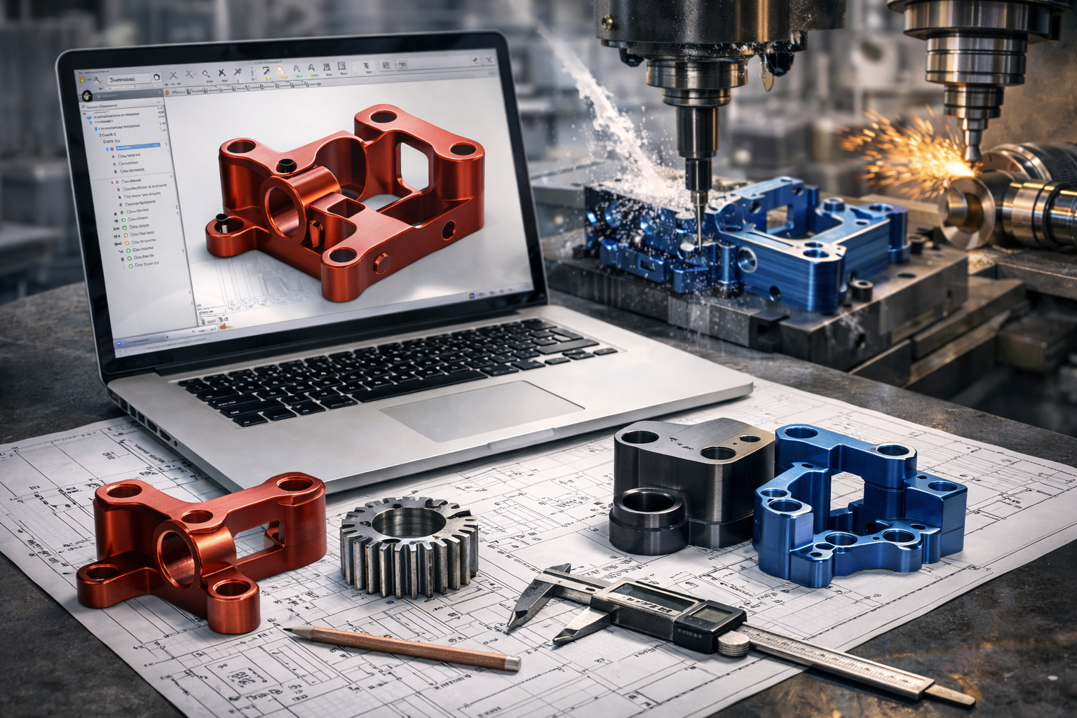 evaluating manufacturing capabilities with a precision machining partner