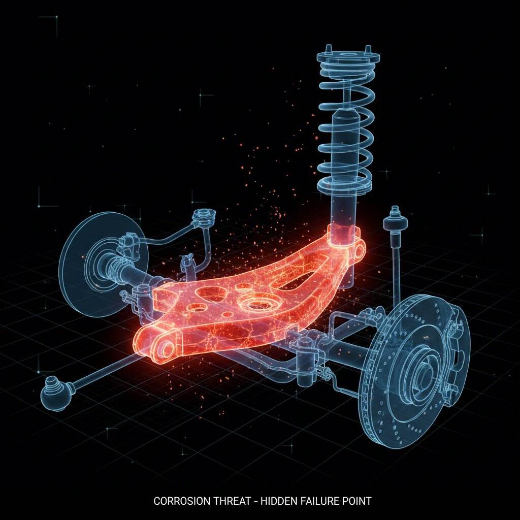 அச்சிடப்பட்ட ஸ்டீல் கட்டுப்பாட்டு கைகள்: ஒரு மறைக்கப்பட்ட கரிக்கும் ஆபத்து