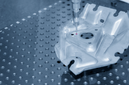 cmm inspection verifying dimensional accuracy of precision sheet metal components