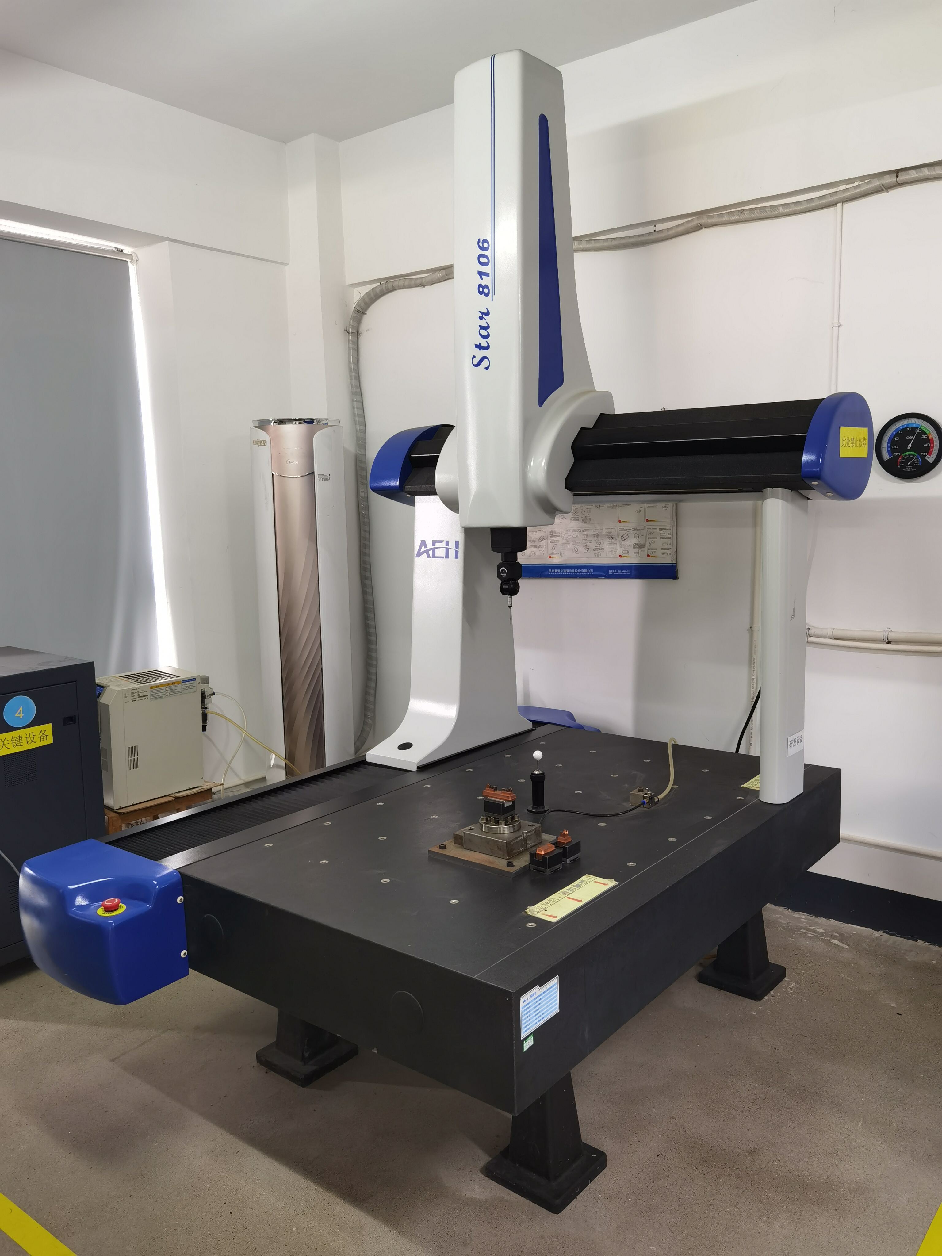 cmm inspection probe verifying dimensional accuracy of precision machined parts