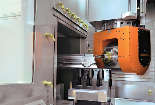 fiber laser cutting system delivering precision cuts on stainless steel sheet metal