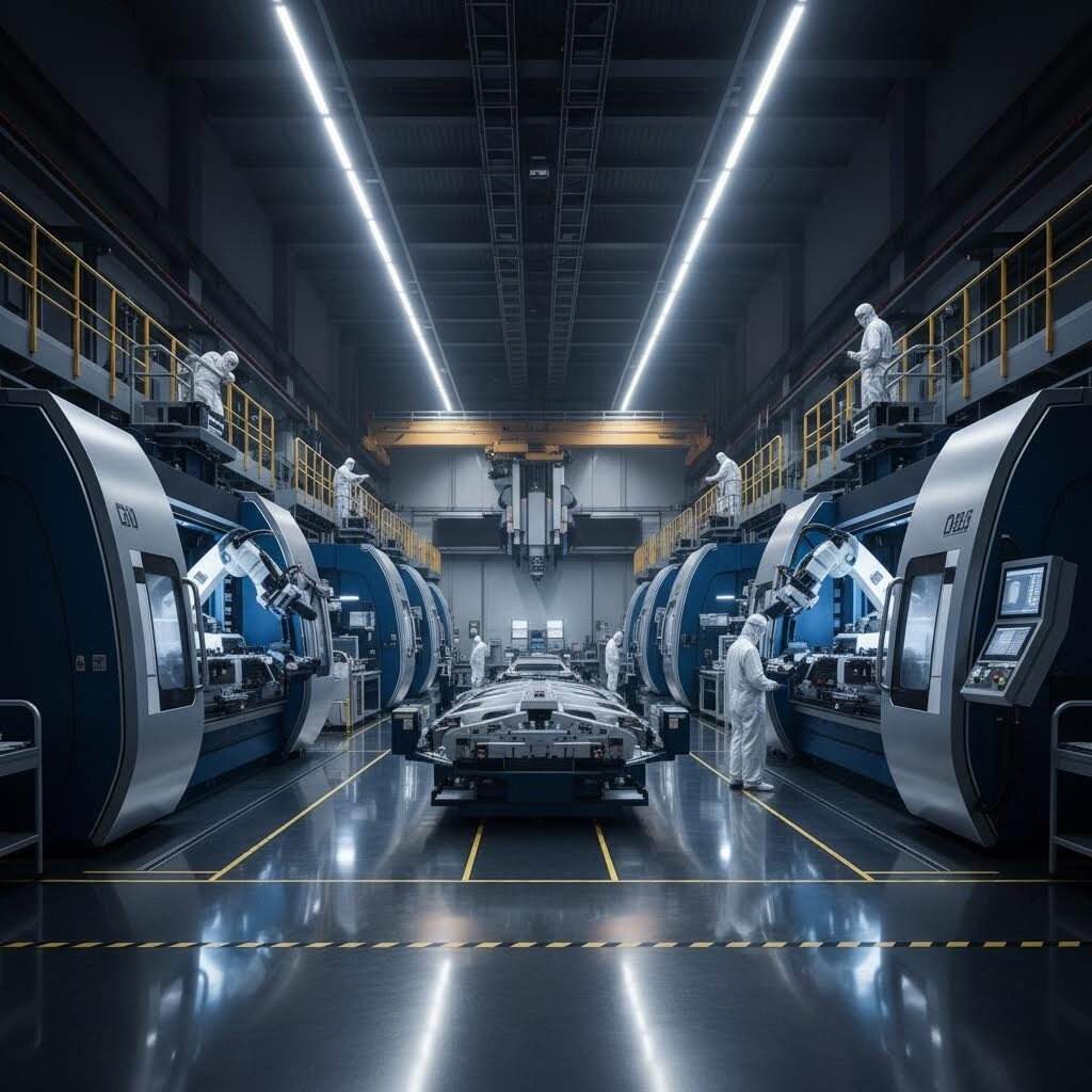 Aviacijos lakštinio metalo gamyba: nuo žaliavos lydinio iki paruoštų skristi detalių