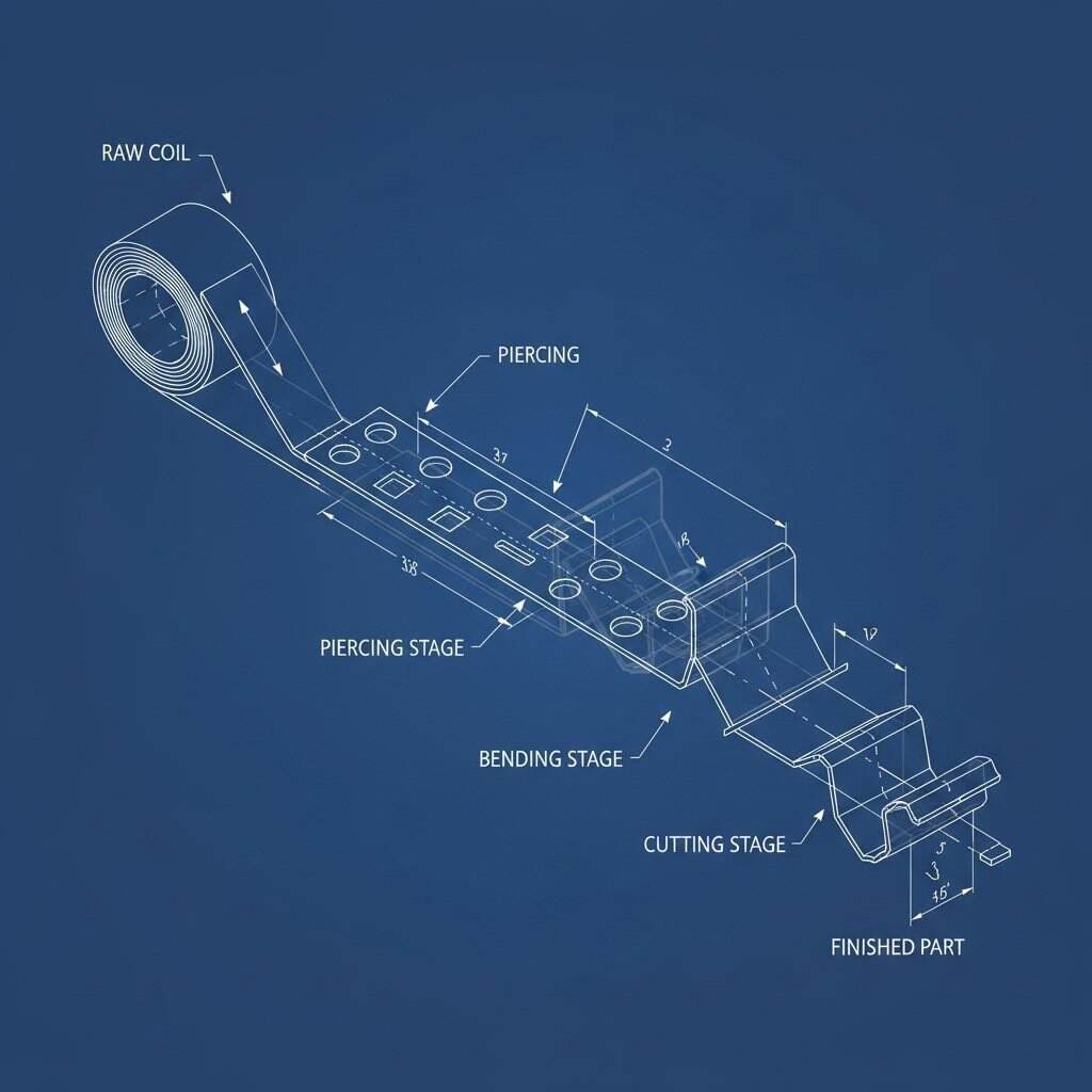 Progressiv værktøjsdesign til bilholder: Ingeniørvejledningen