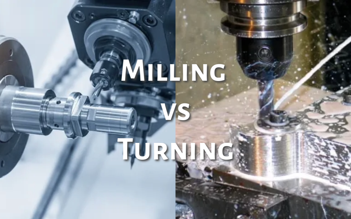 comparison of vertical milling and turning operations in cnc machining