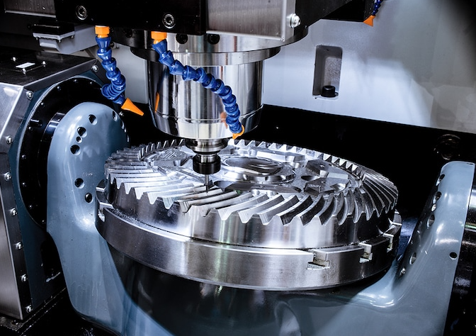 5 axis cnc milling machine demonstrating multi directional cutting capabilities for complex geometries