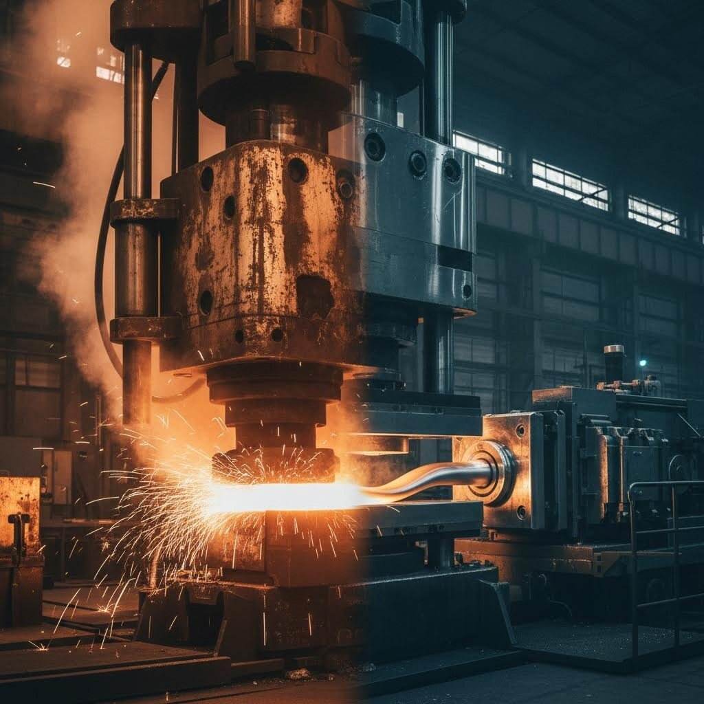 Ką turėtumėte žinoti apie skirtumus tarp kalavimo ir ekstruzijos